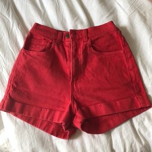 American Apparel Jean Shorts